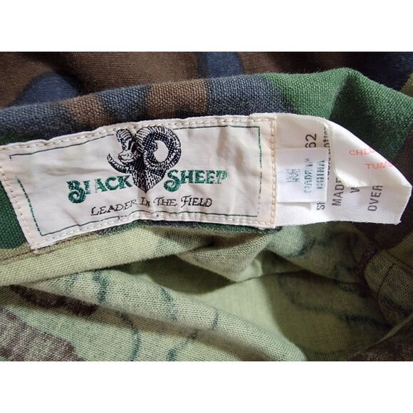 Vintage Black Sheep Camo Button Up Shirt - Medium - Picture 3 of 5